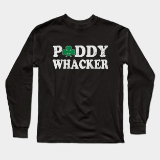 Paddy Whacker Irish St Patricks Day Long Sleeve T-Shirt